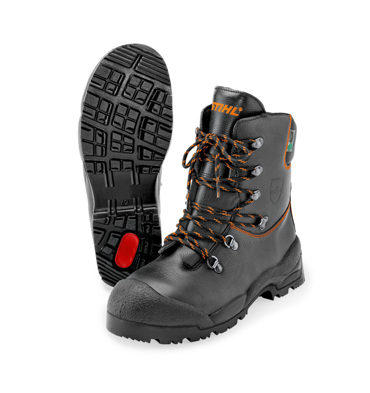 STIHL Motorsägen-Lederstiefel MS Stiefel Function Gr. 43 Arbeitsschuhe