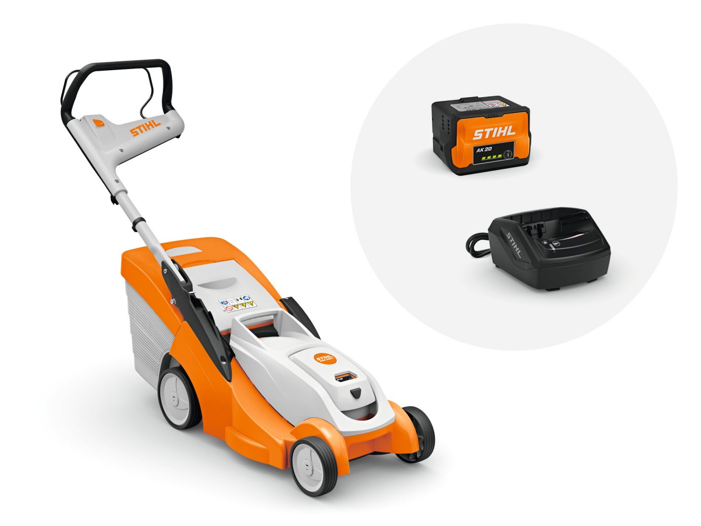 STIHL RMA 239 C Set Akku-Rasenmäher Set mit AK 20 Akku und AL 101 Ladegerät
