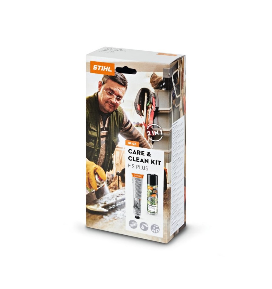 STIHL Care & Clean Kit HS Plus Reinigungs Set für Heckenscheren und Heckenschneider