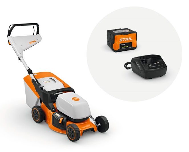STIHL RMA 243 Akku-Rasenmäher AK-System Set mit Akku AK20 und Ladegerät AL101