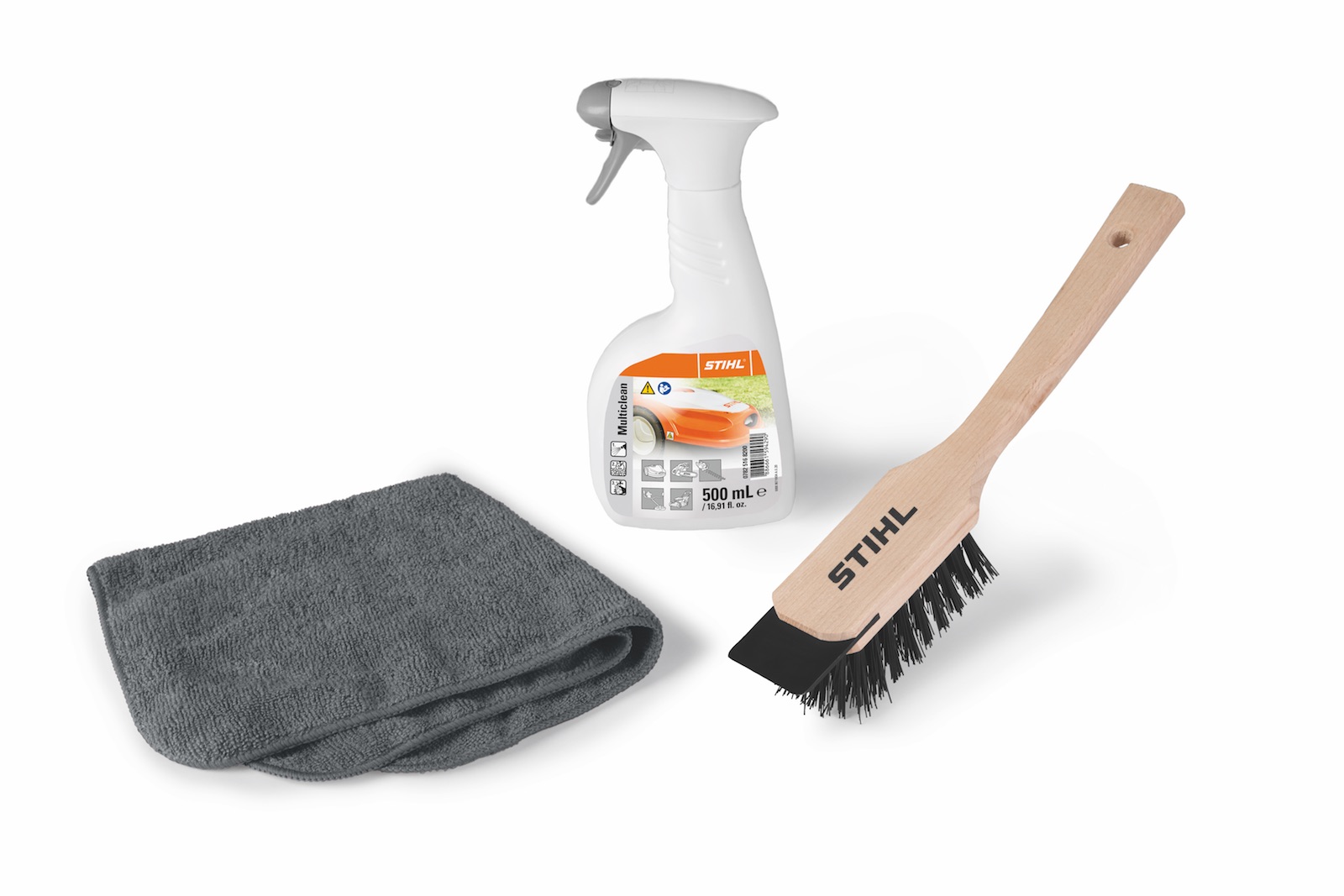 STIHL Care & Clean Kit Reinigungs Set für iMow Mähroboter und Rasenmäher Pflegemittel Set