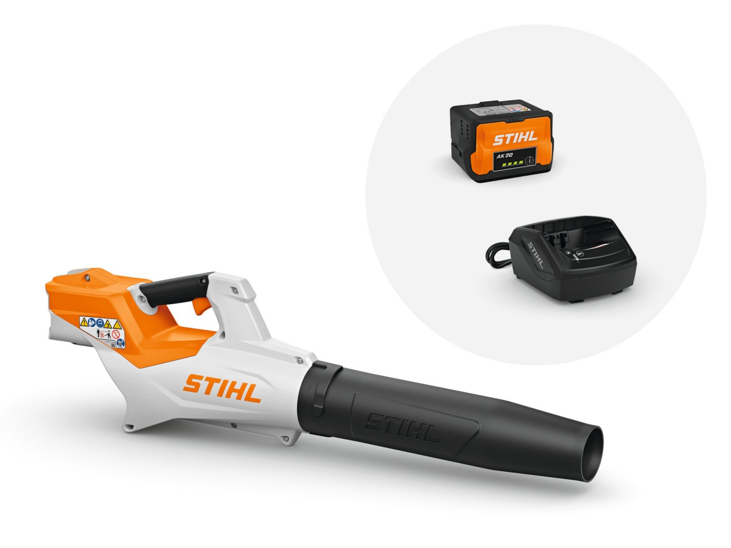 STIHL BGA 50 Akku-Laubbläser SET inkl. Akku AK 20 und Ladegerät AL 101