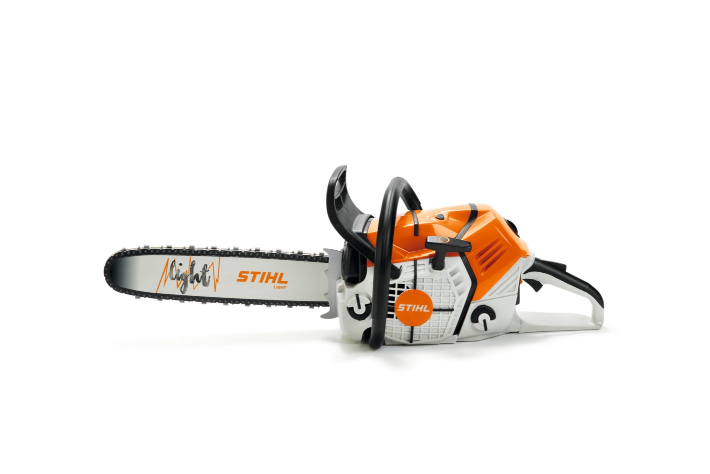 STIHL Kinder-Spielzeugsäge mit Batteriebetrieb Motorsägengeräusch Ab 3 Jahren Kindersäge