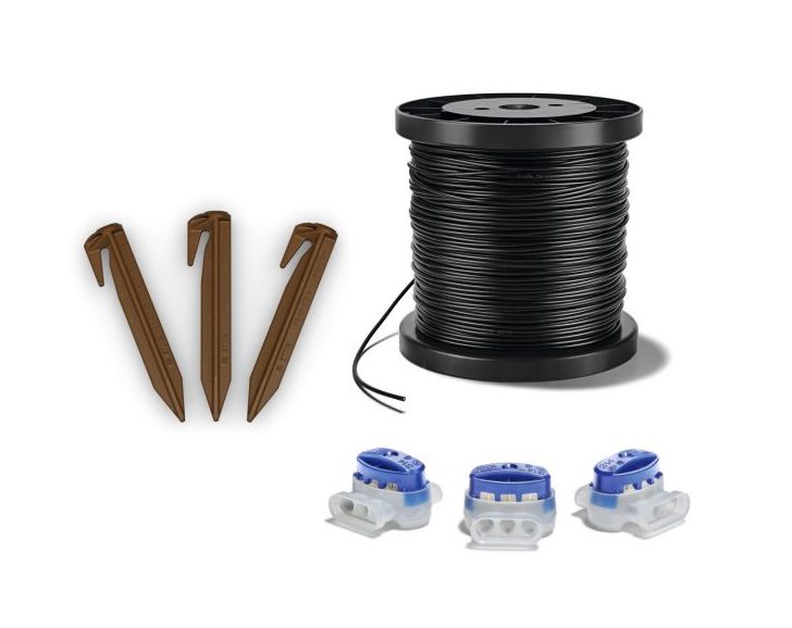 STIHL Install Kit 3 Bio iMOW Installations-Kit für iMow Mähroboter 300m Begrenzungsdraht Fixiernägel Drahtverbinder