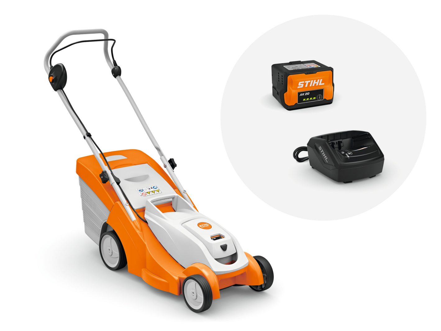STIHL RMA 239 Akku-Rasenmäher Set mit AK 20 Akku und AL 101 Ladegerät