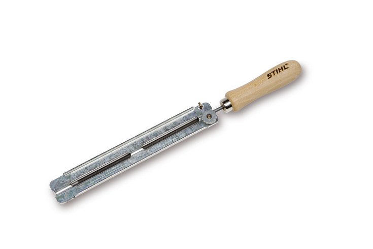 STIHL Feilenhalter mit Rundfeile für Sägeketten 1/4", 3/8"P-Ketten Ø 4,0 mm