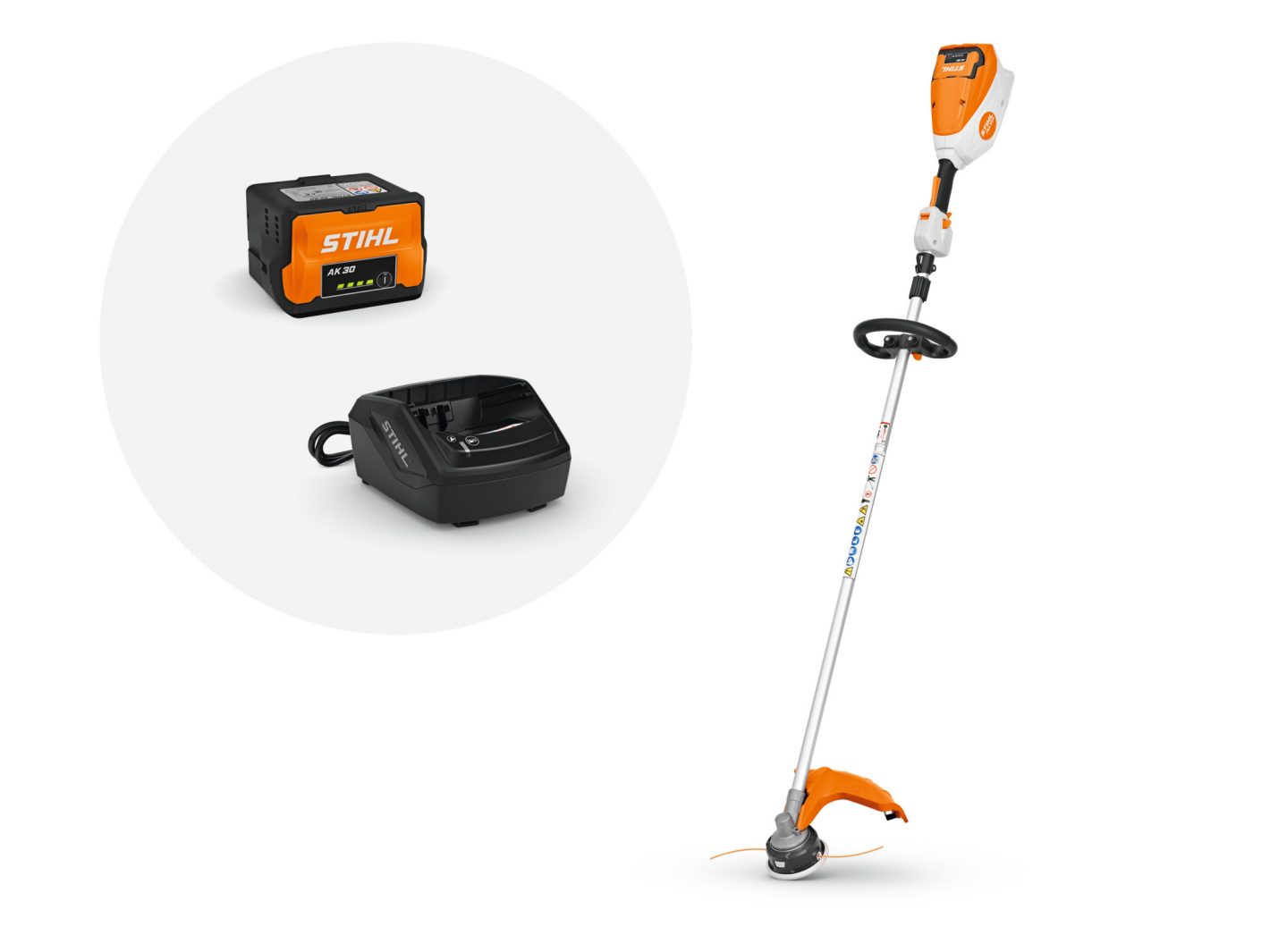 STIHL FSA 80 R Akku-Motorsense Freischneider Set mit Akku AK 30 und Ladegerät AL 101 STIHL FSA 80 R Akku-Motorsense Freischneider Set mit Akku AK 30 und Ladegerät AL 101