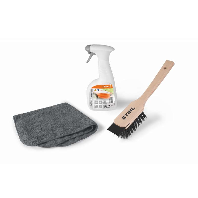 STIHL Care & Clean Kit Reinigungs Set für iMow Mähroboter und Rasenmäher Pflegemittel Set