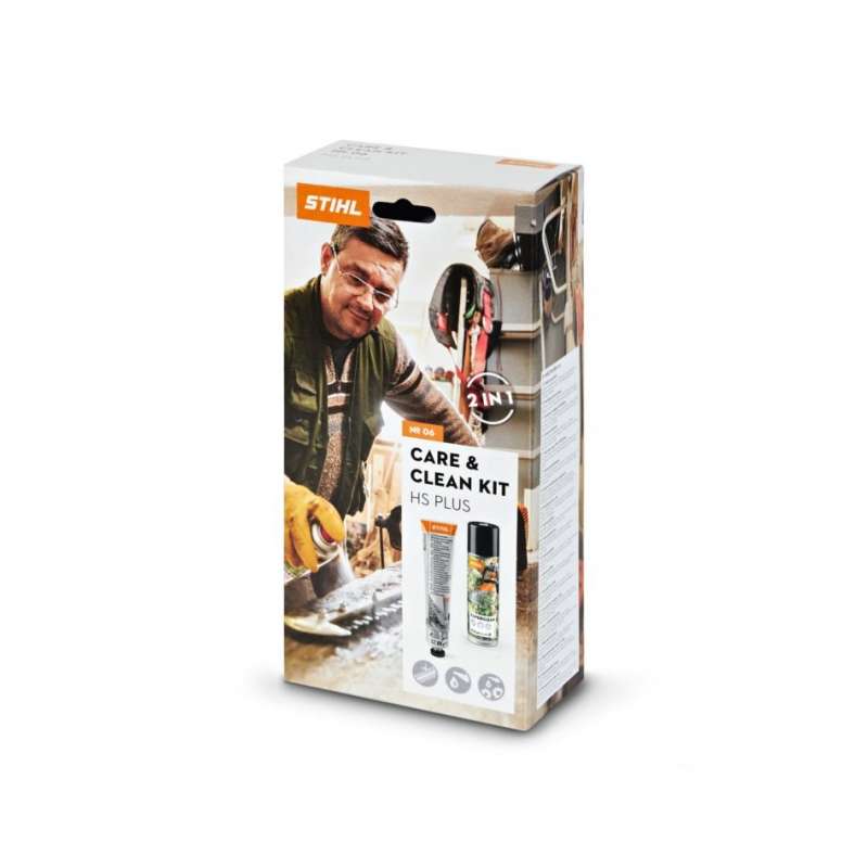 STIHL Care & Clean Kit HS Plus Reinigungs Set für Heckenscheren und Heckenschneider