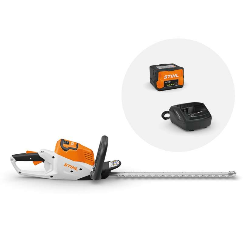 STIHL HSA 50 Akku-Heckenschere Set mit Akku AK 10 und Ladegerät AL 101