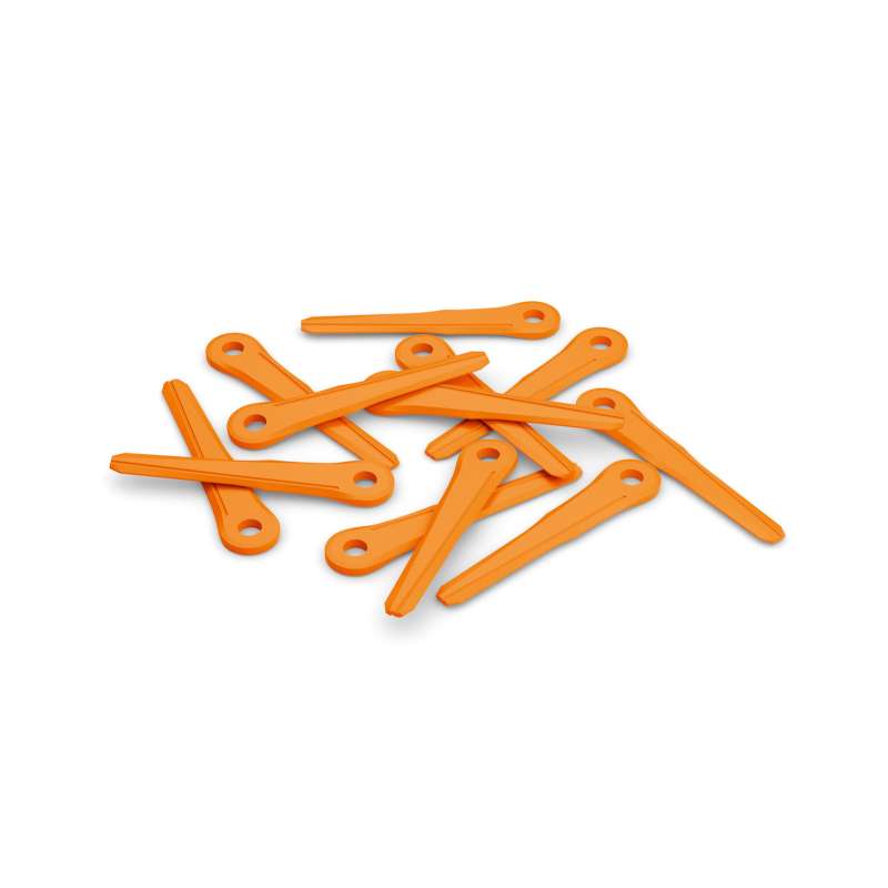 STIHL Kunststoffmesser für PolyCut 6-2 Ersatzmesser 12 Stk für Mähkopf