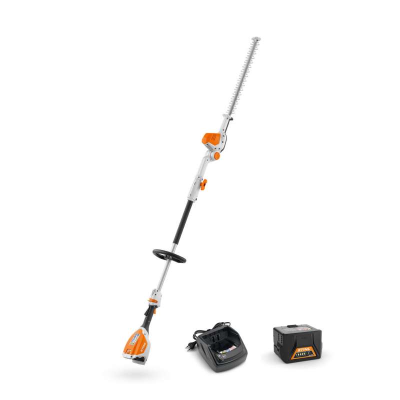 STIHL HLA 56 Heckenschneider 210 cm Inkl. Akku AK 20 und Ladegerät AL - 35 € STIHL Cashback -
