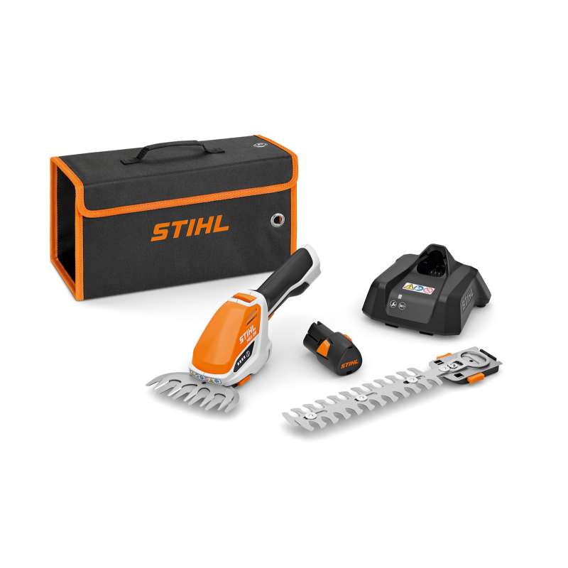 STIHL HSA 26 Strauchschere Set Akku Heckenschere inkl. Akku AS 2 + Ladegerät AL 1