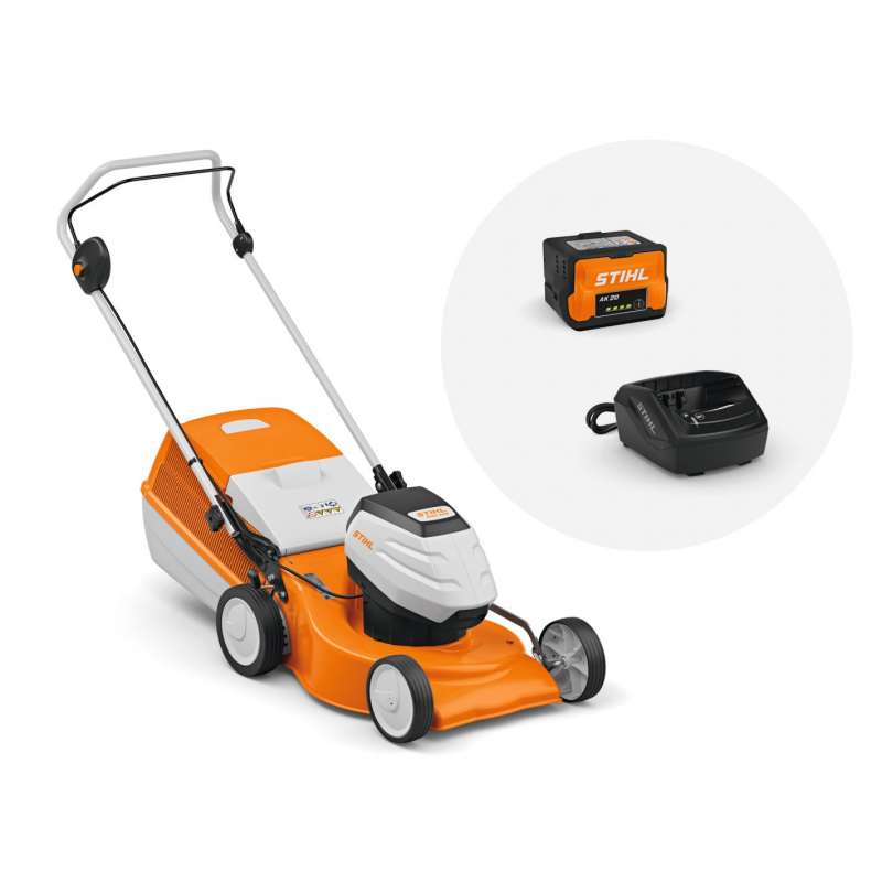 STIHL RMA 248 Akku-Rasenmäher Set mit AK 20 Akku und AL 101 Ladegerät - 35 € STIHL Cashback -